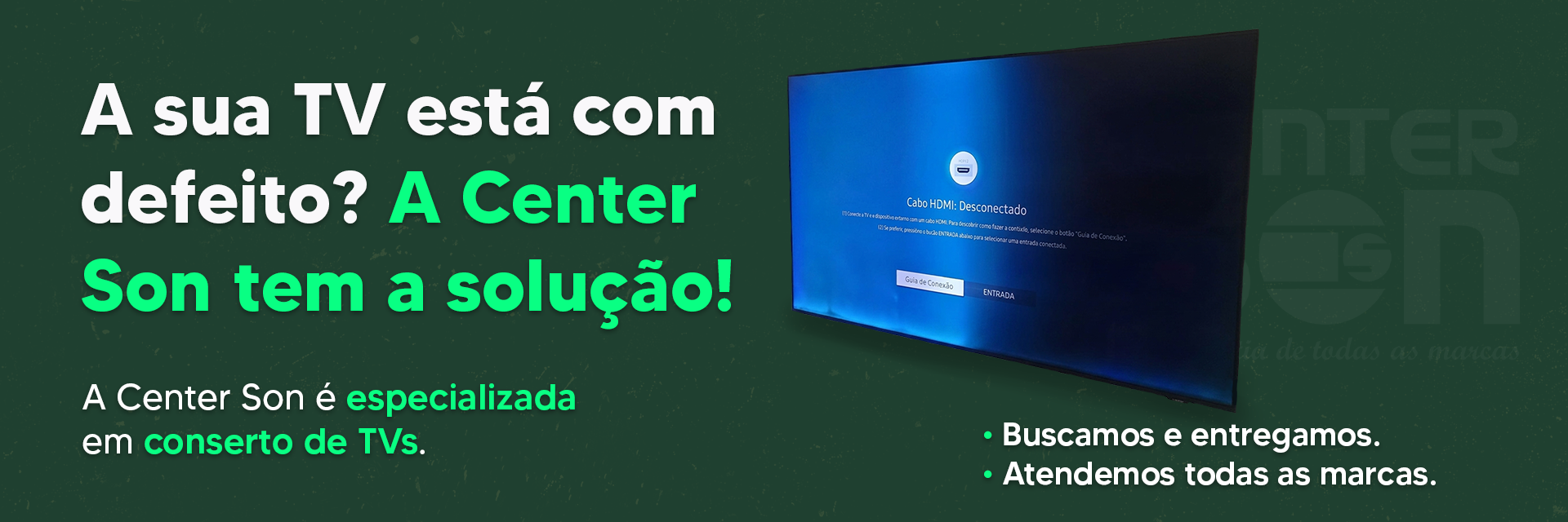 Conserto de TVs